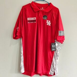 Houston Cougars Colosseum‎ OHT Polo Shirt XXL Mens Operation Hat Trick READ